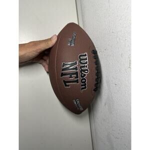 Wilson NFL Touchdown Soft Composite LeatheFootball Junior Size WTF1453 OGV